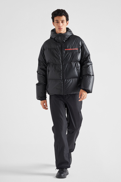 "PR" Steppjacke mit Kapuze