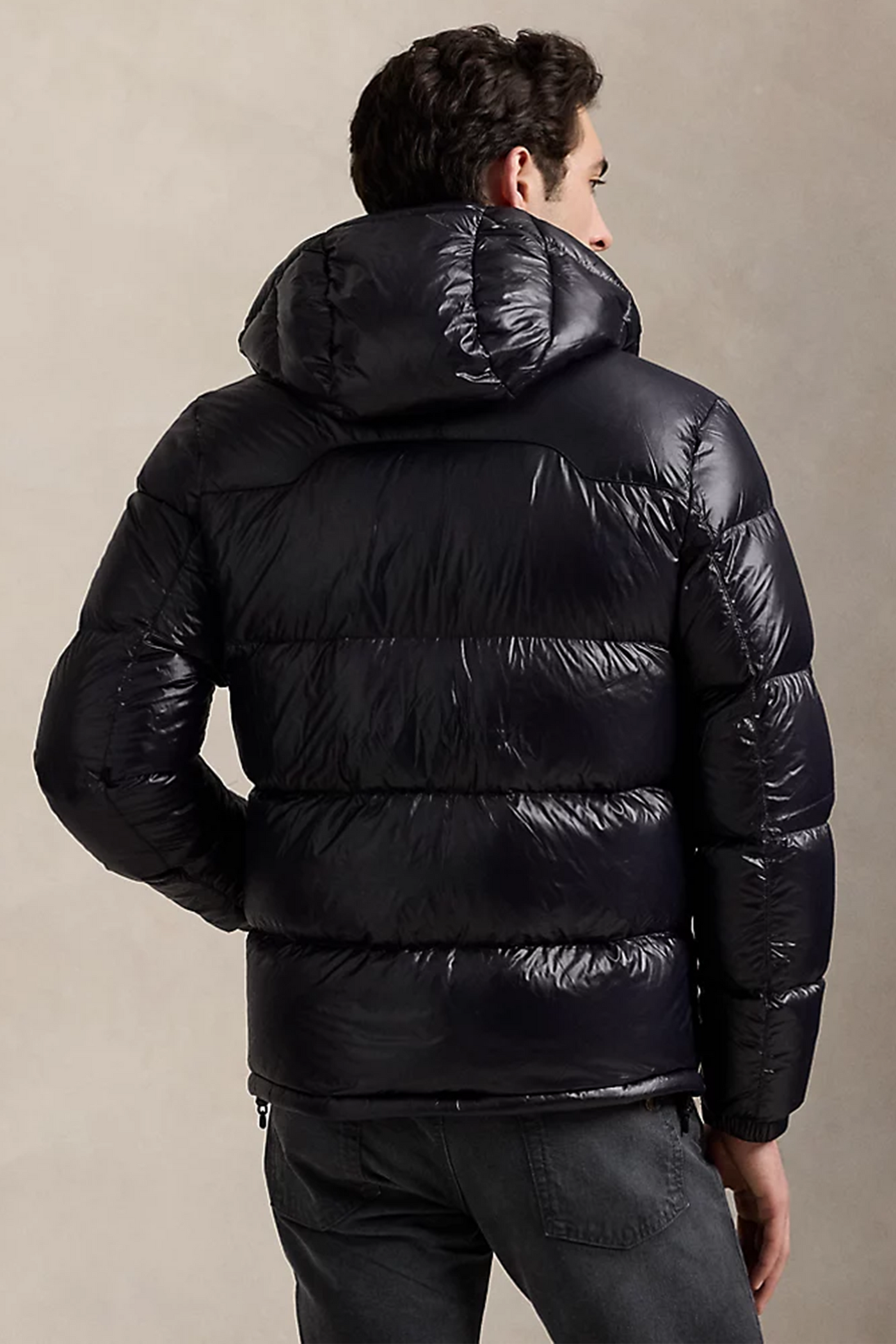 "RL" glänzende Gorham Daunenjacke